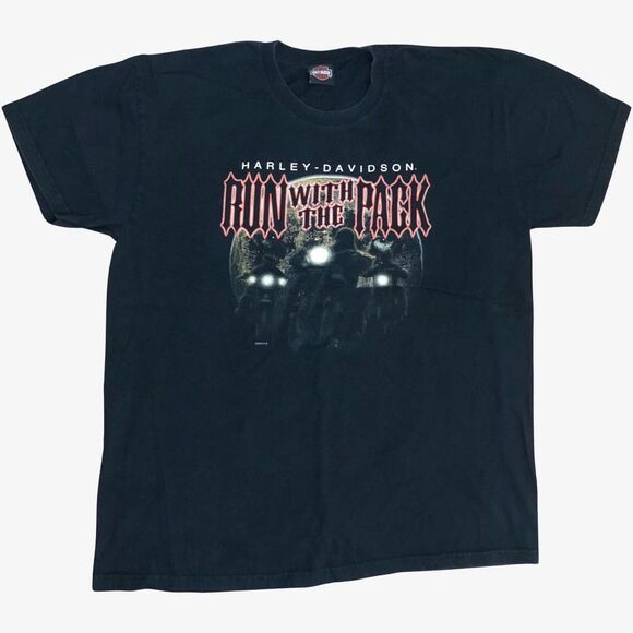 Harley-Davidson XL T-Shirt 2010 Faded Joplin Missouri Motorcycle Crew Neck - Picture 1 of 6